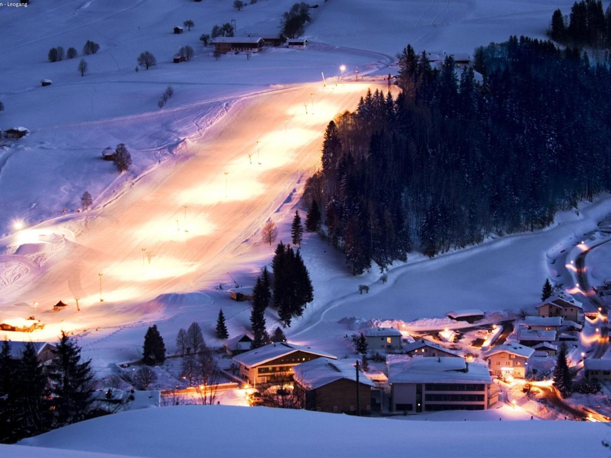 Modern Holiday Home In Leogang With Private Sauna Exterior foto